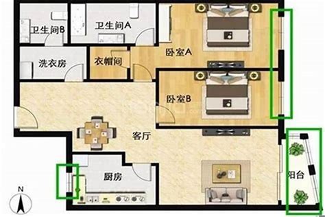 公寓风水看门口还是阳台|套房风水方向是看入户大门还是阳台门